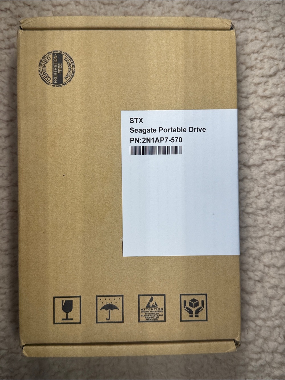 Seagate Portable Hard Drive - 5TB